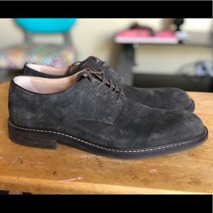 Nordstrom 1901 Byron Carbon Suede Derby